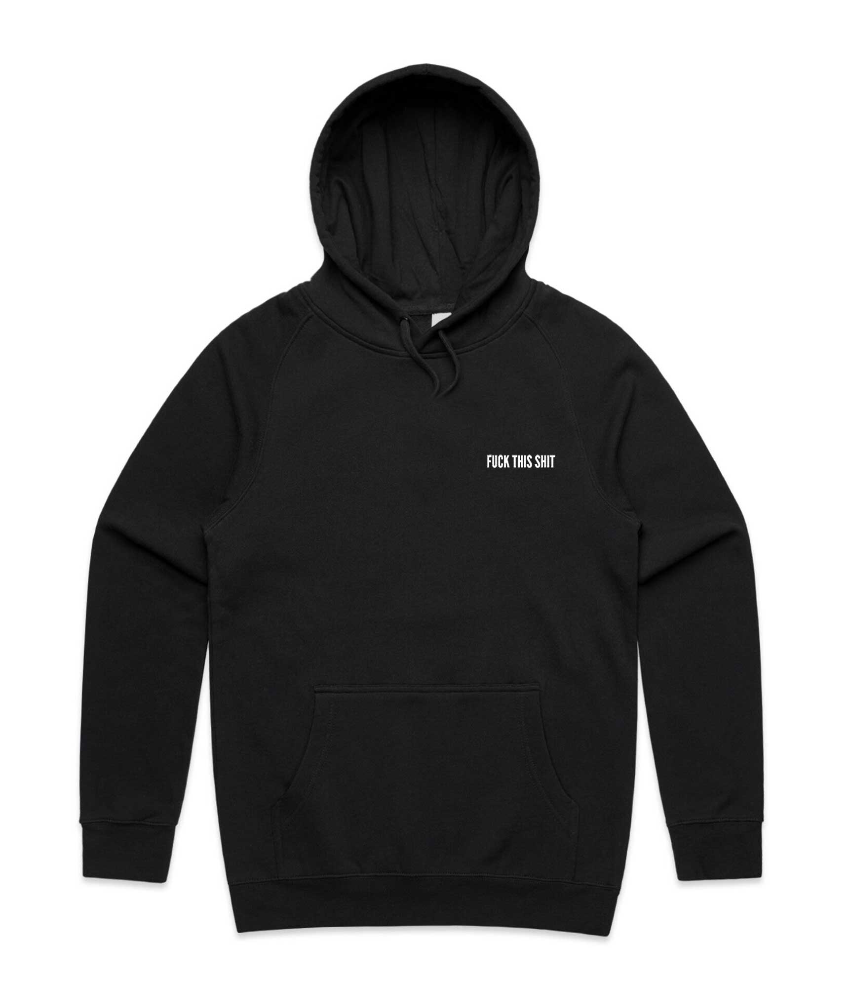 Image of BSO Embroidered Unisex Hoodie - Fuck This Shit Backstage Originals